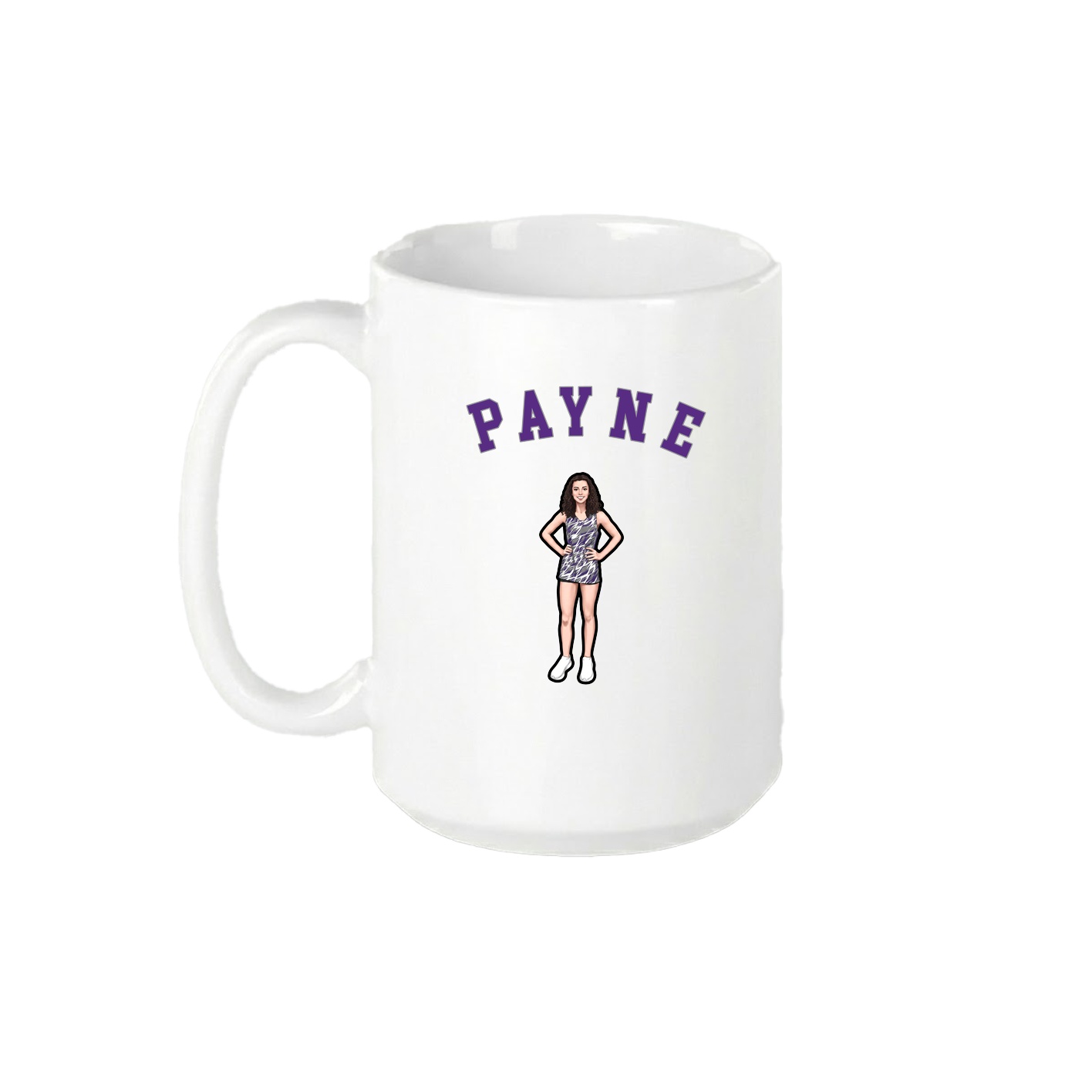 15oz Coffee Mug — Shirsey Arch in White