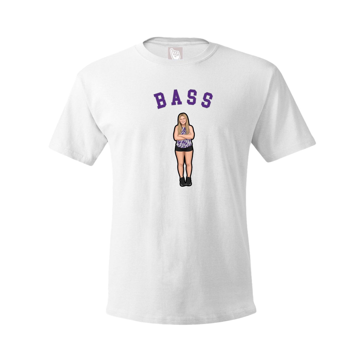 Tee — Shirsey Arch in White