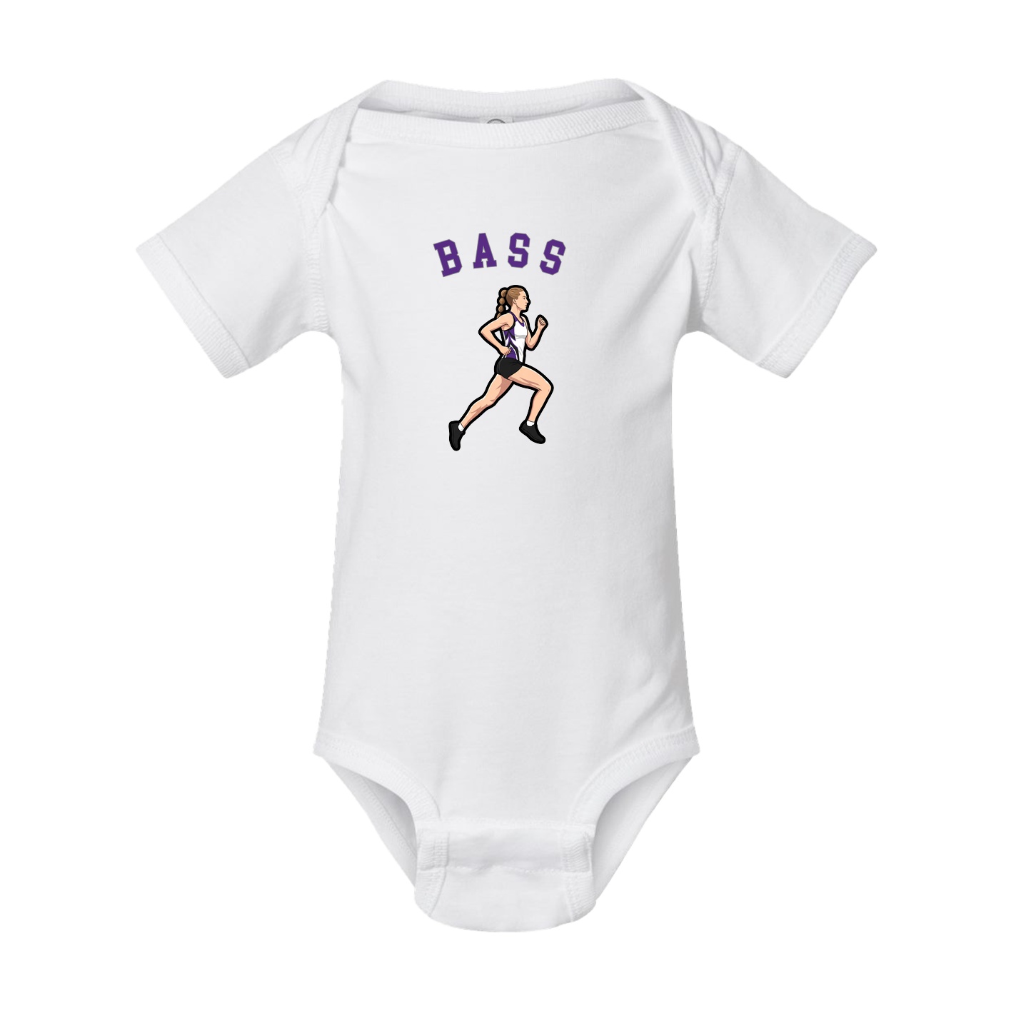 Baby Onesie — Shirsey Arch in White