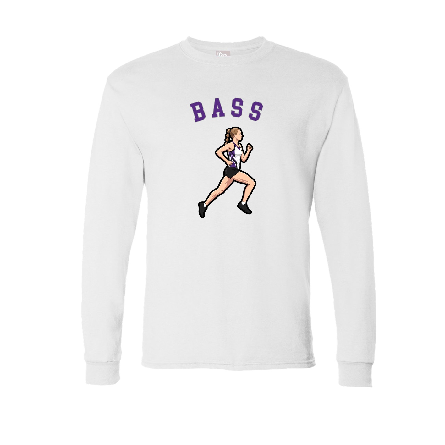 Long Sleeve Tee — Shirsey Arch in White
