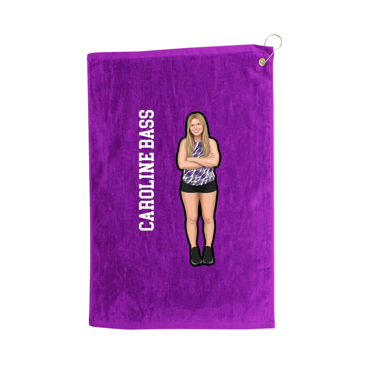 Terry Velour Golf Towel