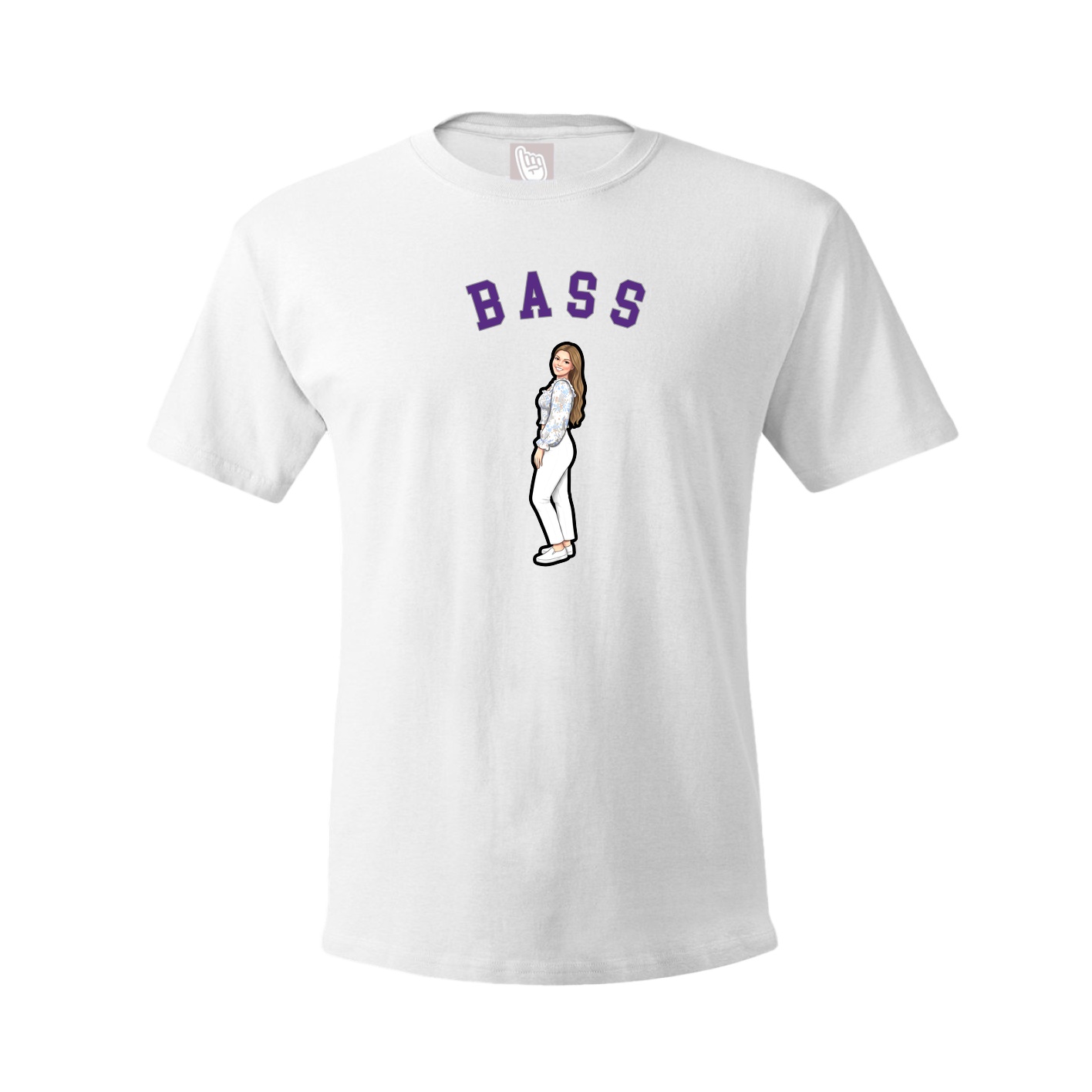 Youth Tee — Shirsey Arch in White