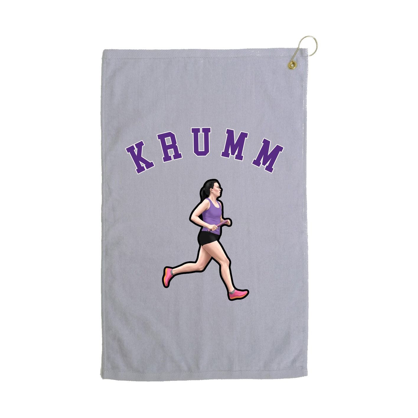 Golf Towel — Shirsey Arch in Grey
