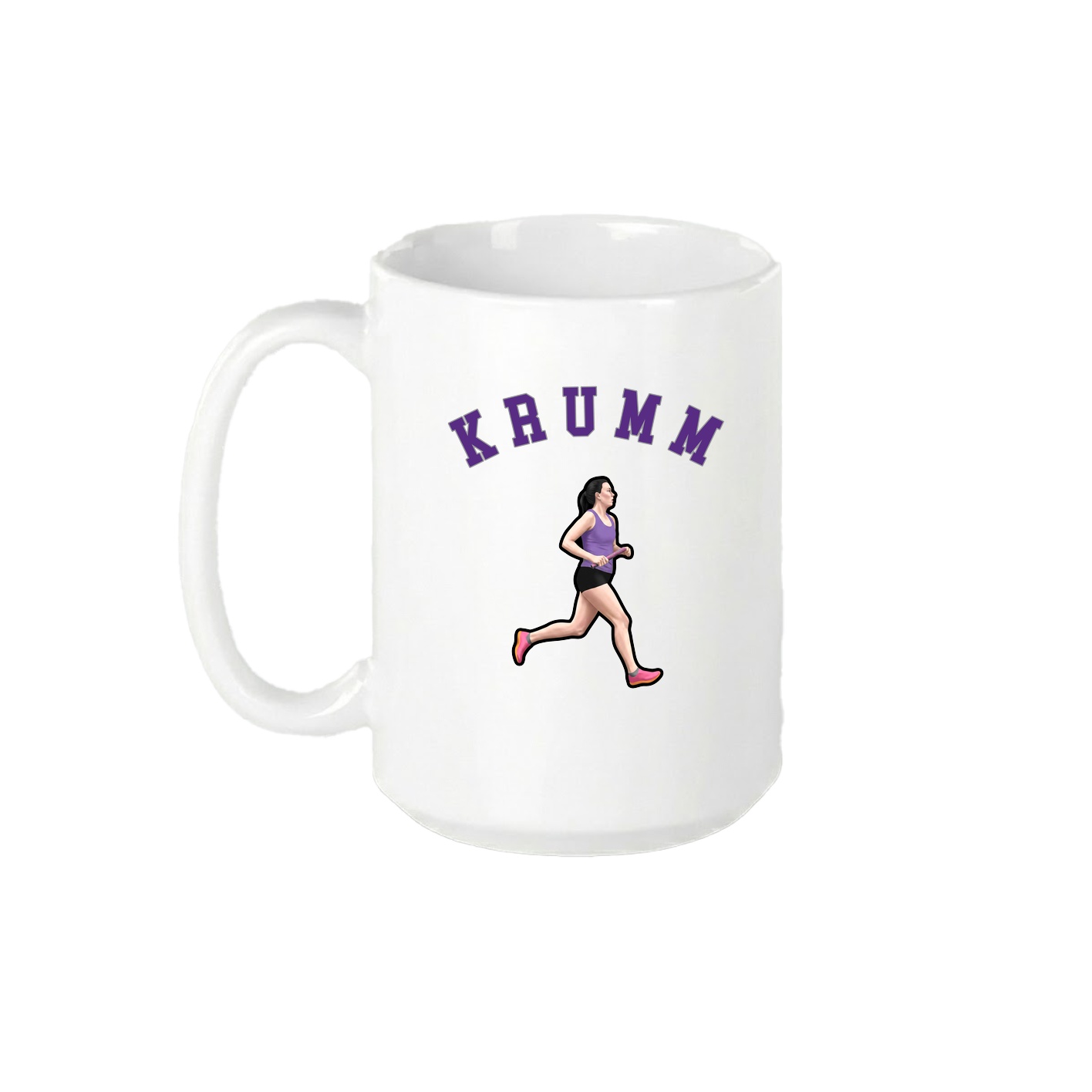 15oz Coffee Mug — Shirsey Arch in White
