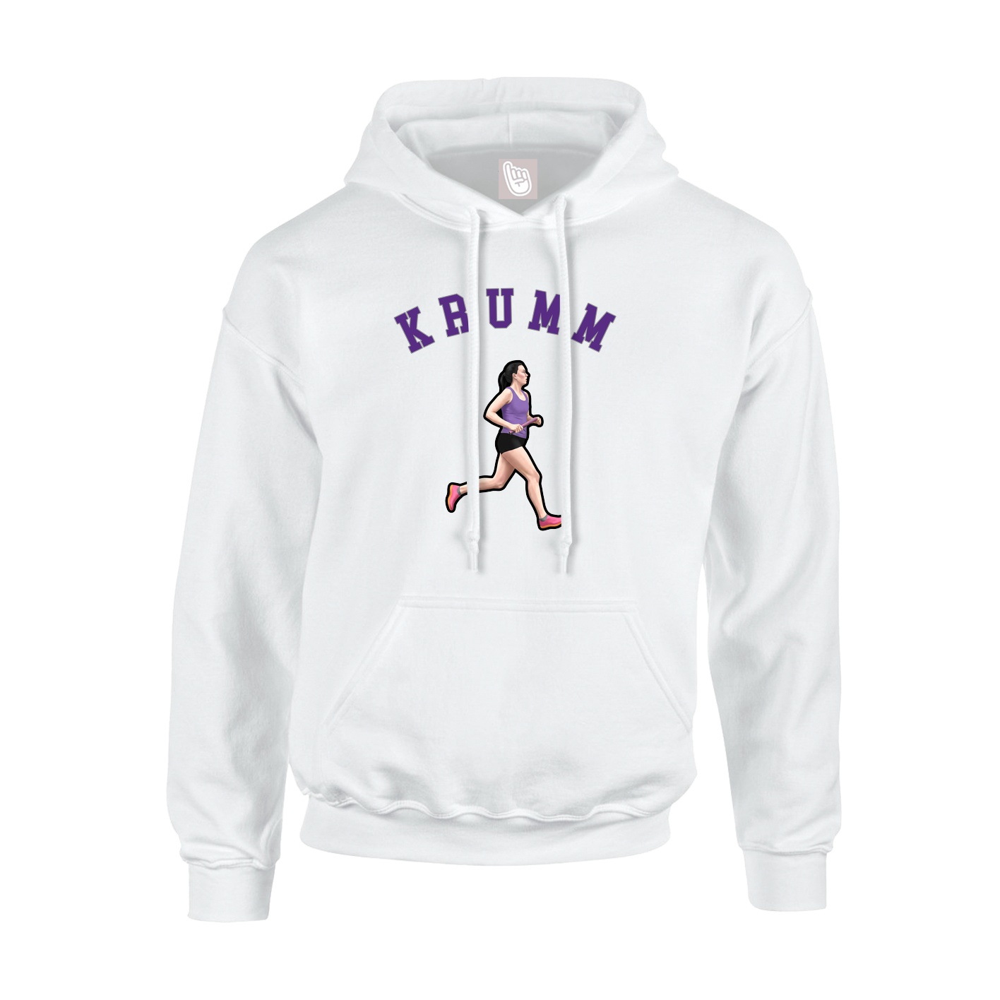 Hoodie — Shirsey Arch in White