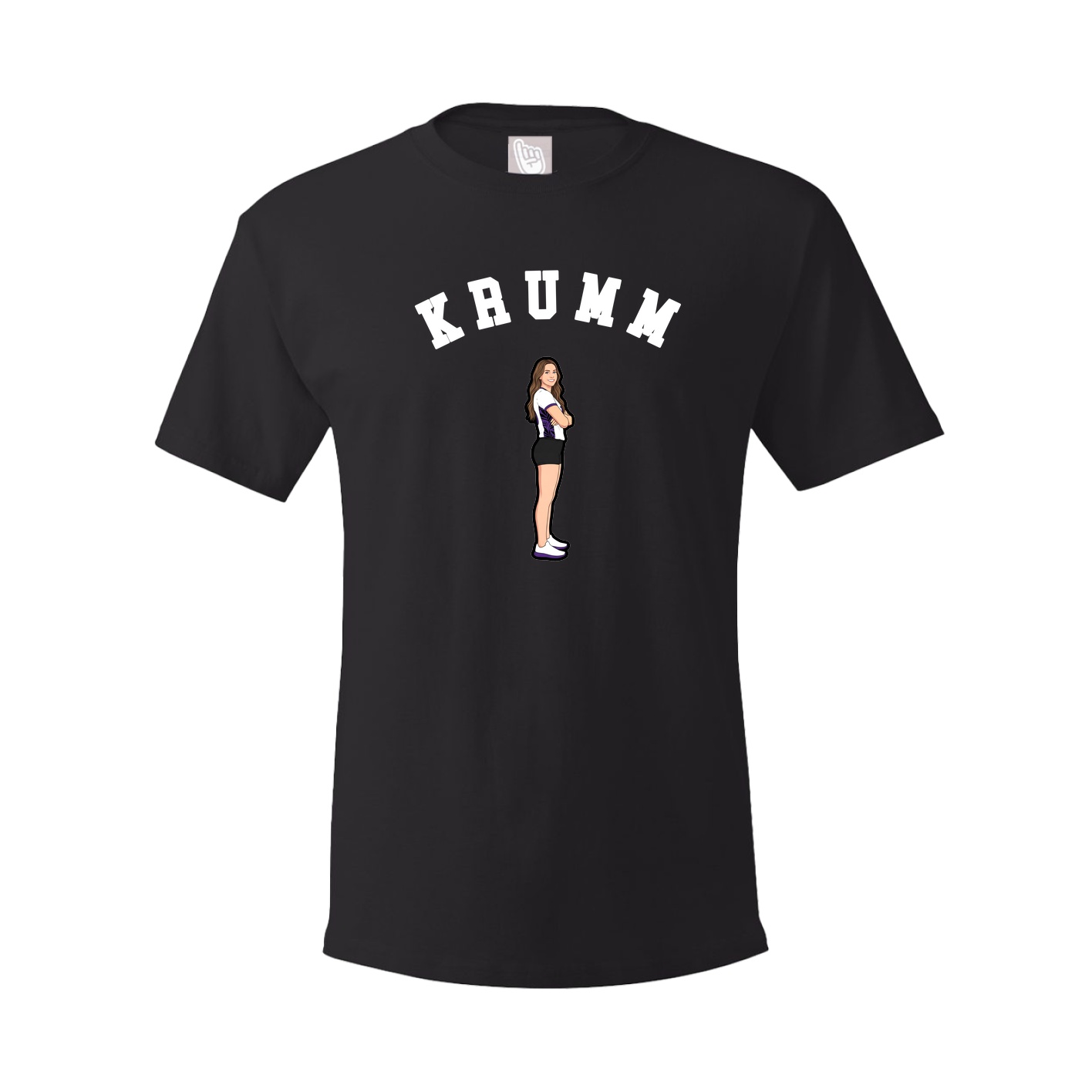 Youth Tee — Shirsey Arch in Black
