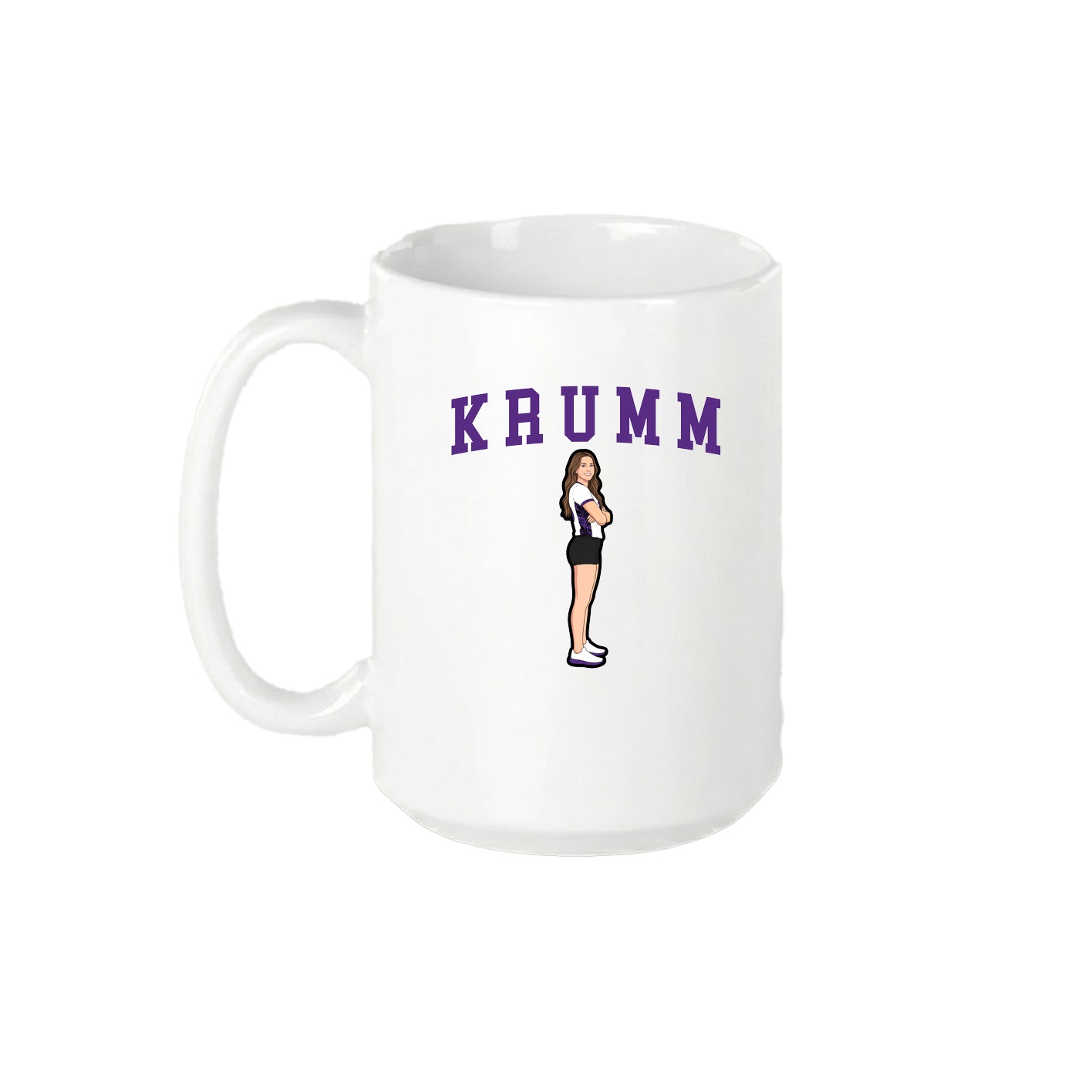 15oz Coffee Mug — Shirsey in White