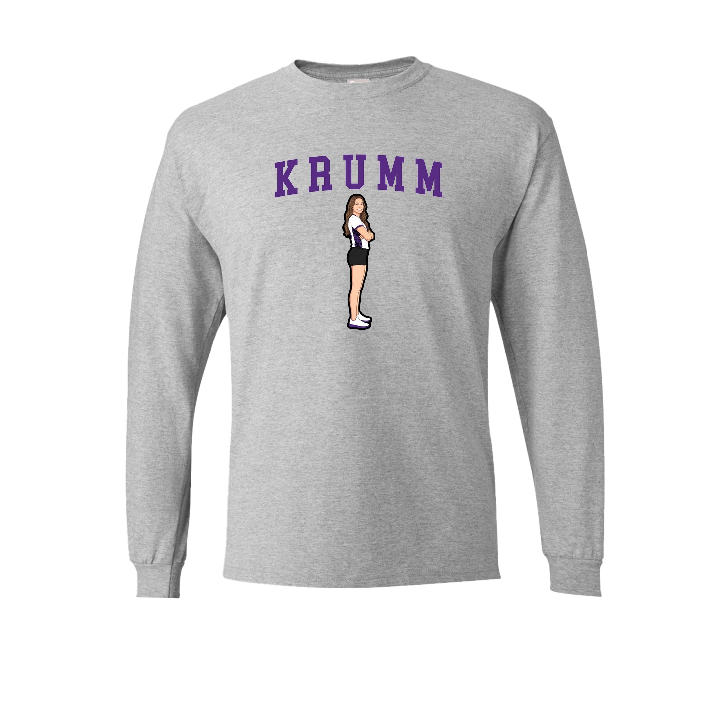 Long Sleeve Tee — Shirsey in Grey