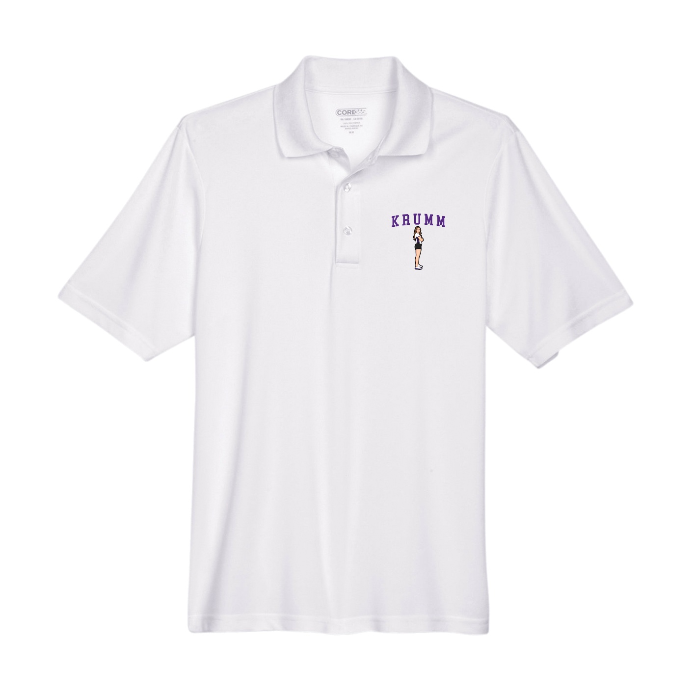 Performance Polo — Shirsey in White