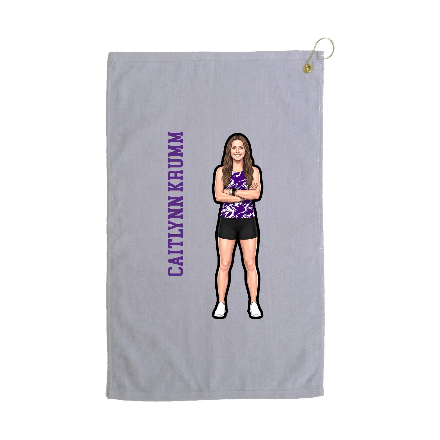Terry Velour Golf Towel
