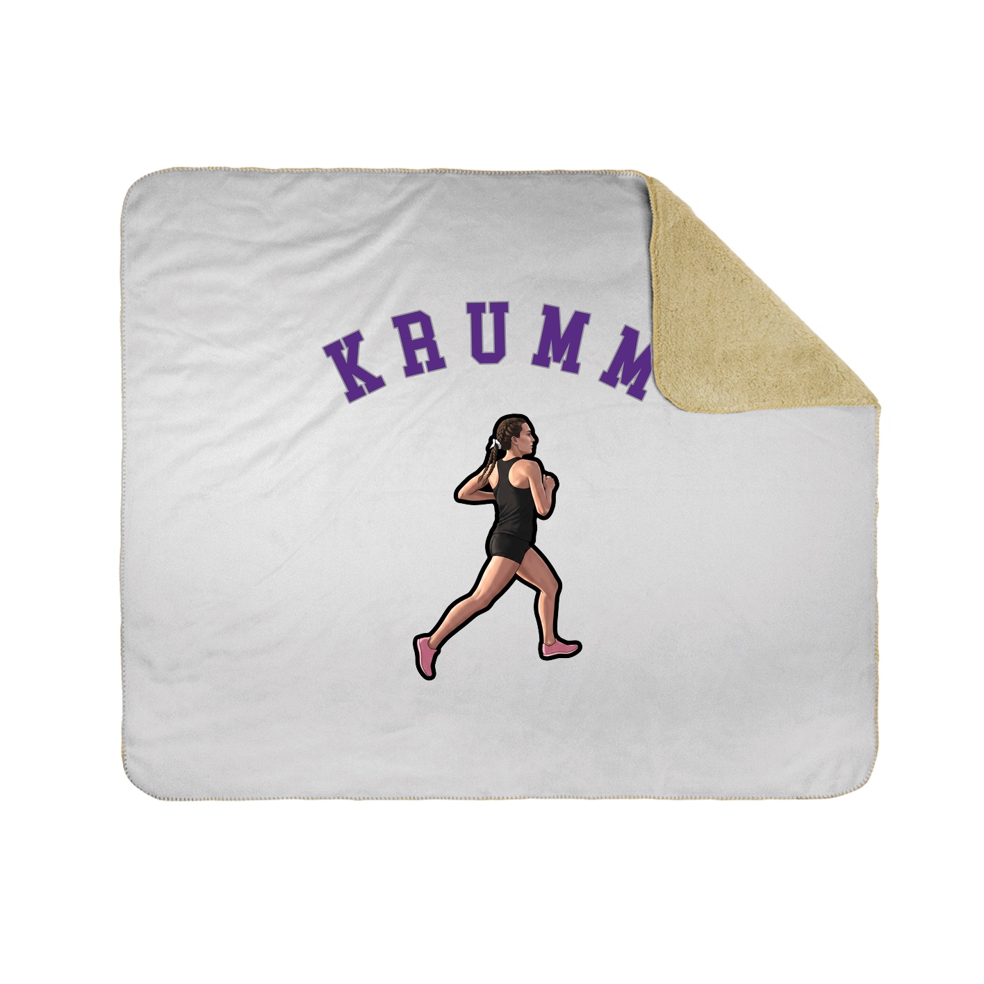 Throw Blanket — Shirsey Arch in White