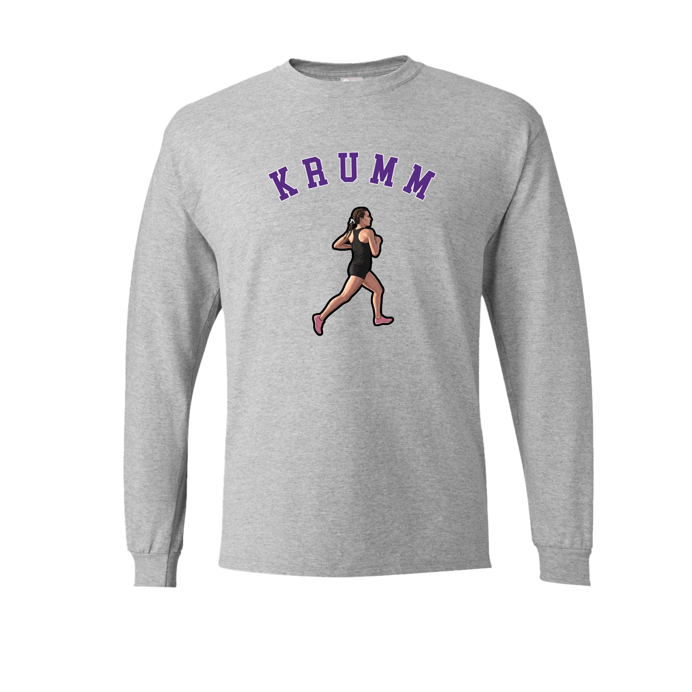 Long Sleeve Tee — Shirsey Arch in Grey