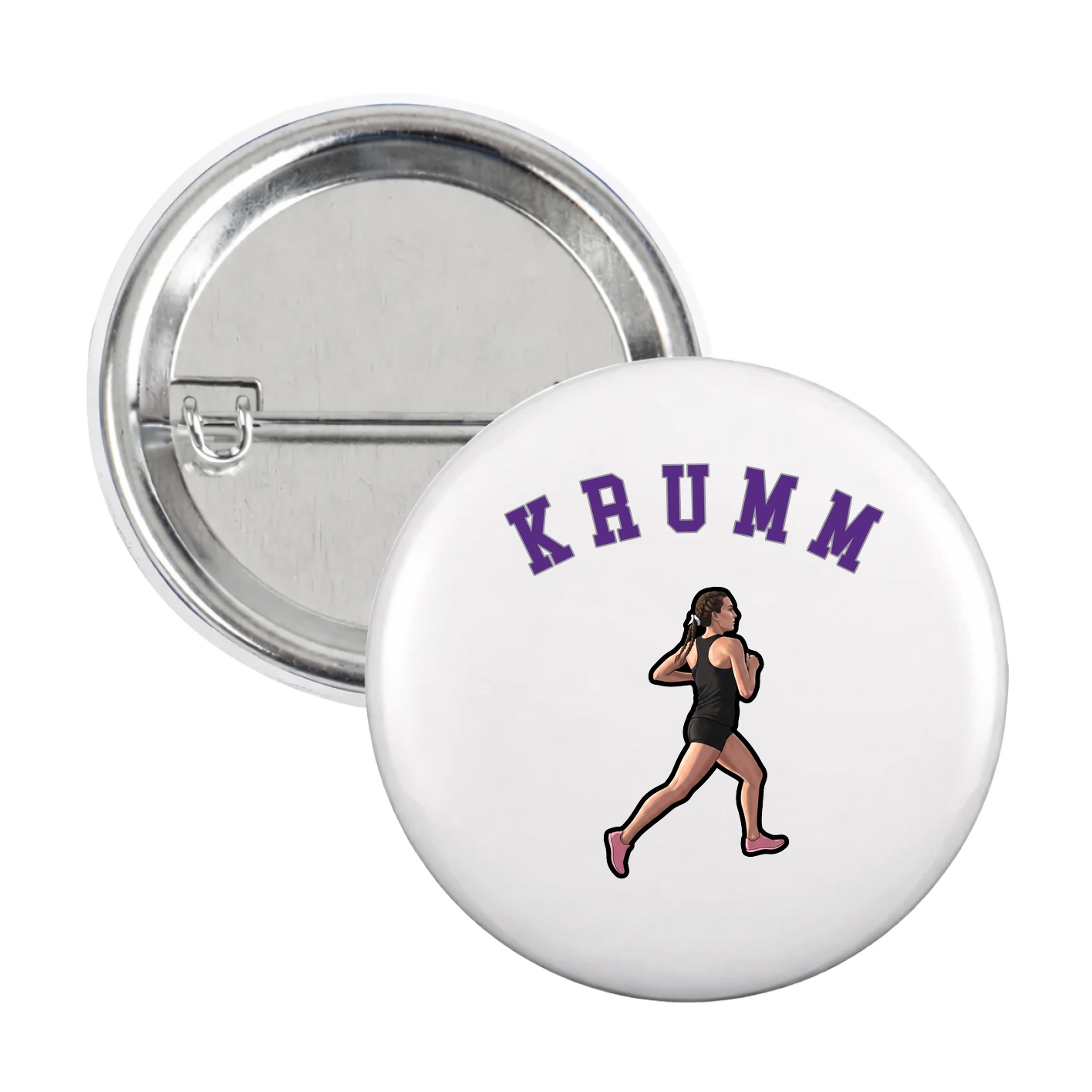 Game Day Button — Shirsey Arch in White