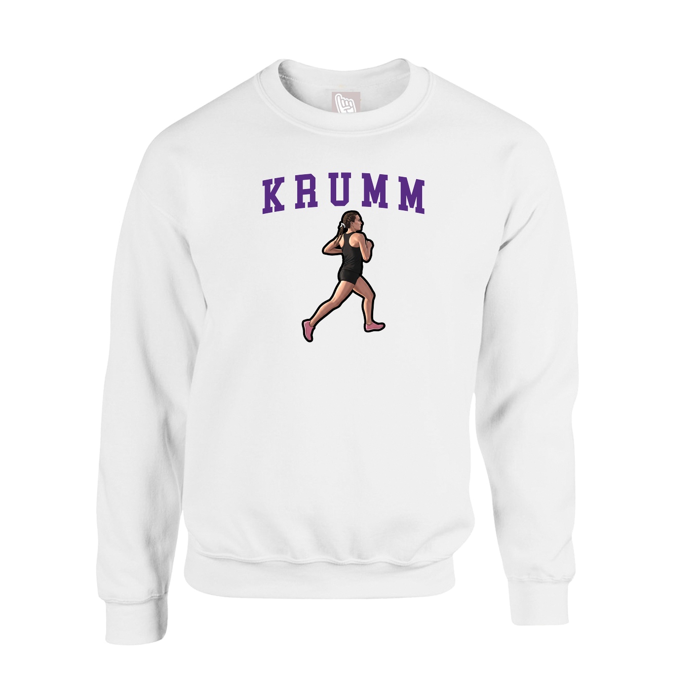 Fleece Crew — Shirsey in White