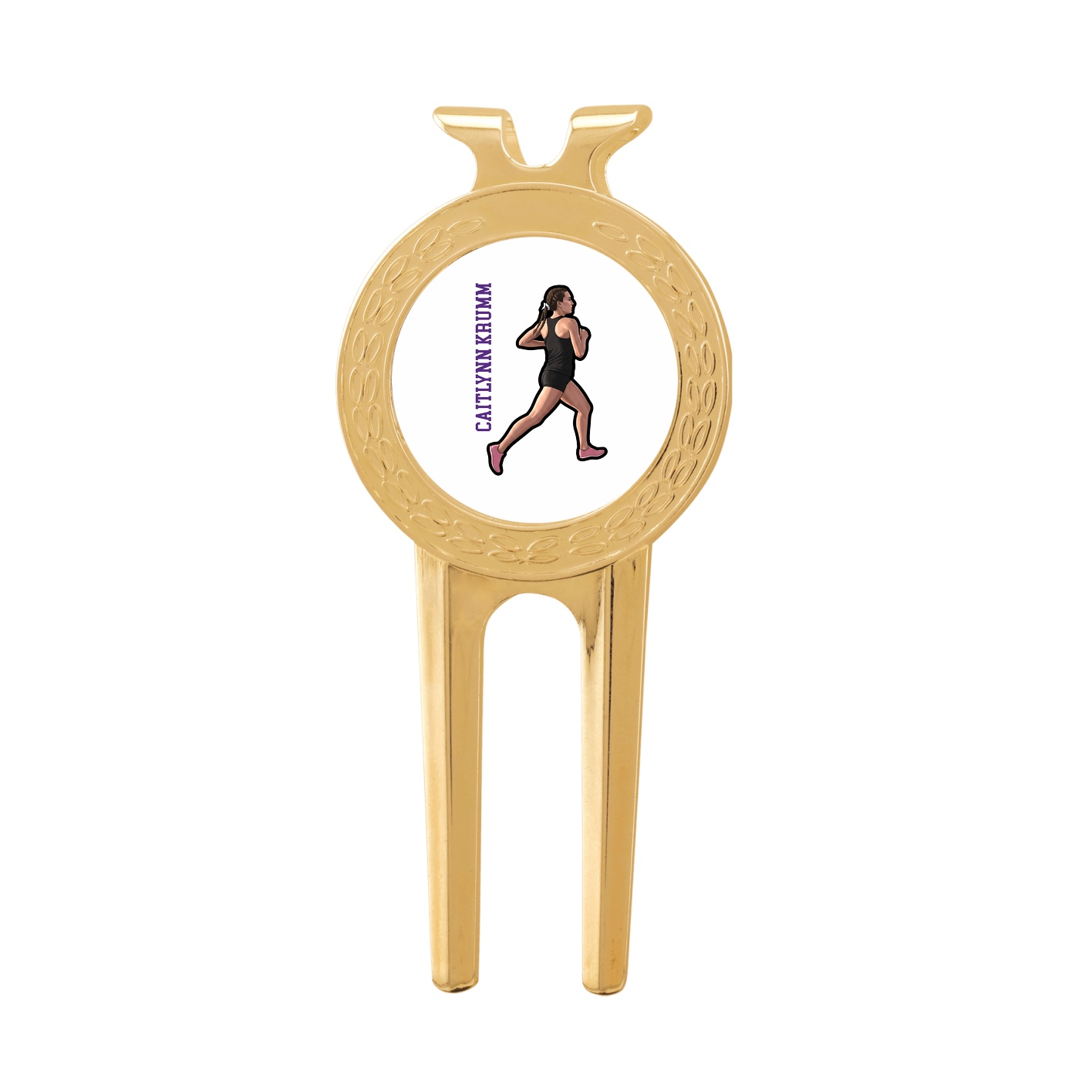Divot Tool with Ball Marker — Name Vertical in Classic