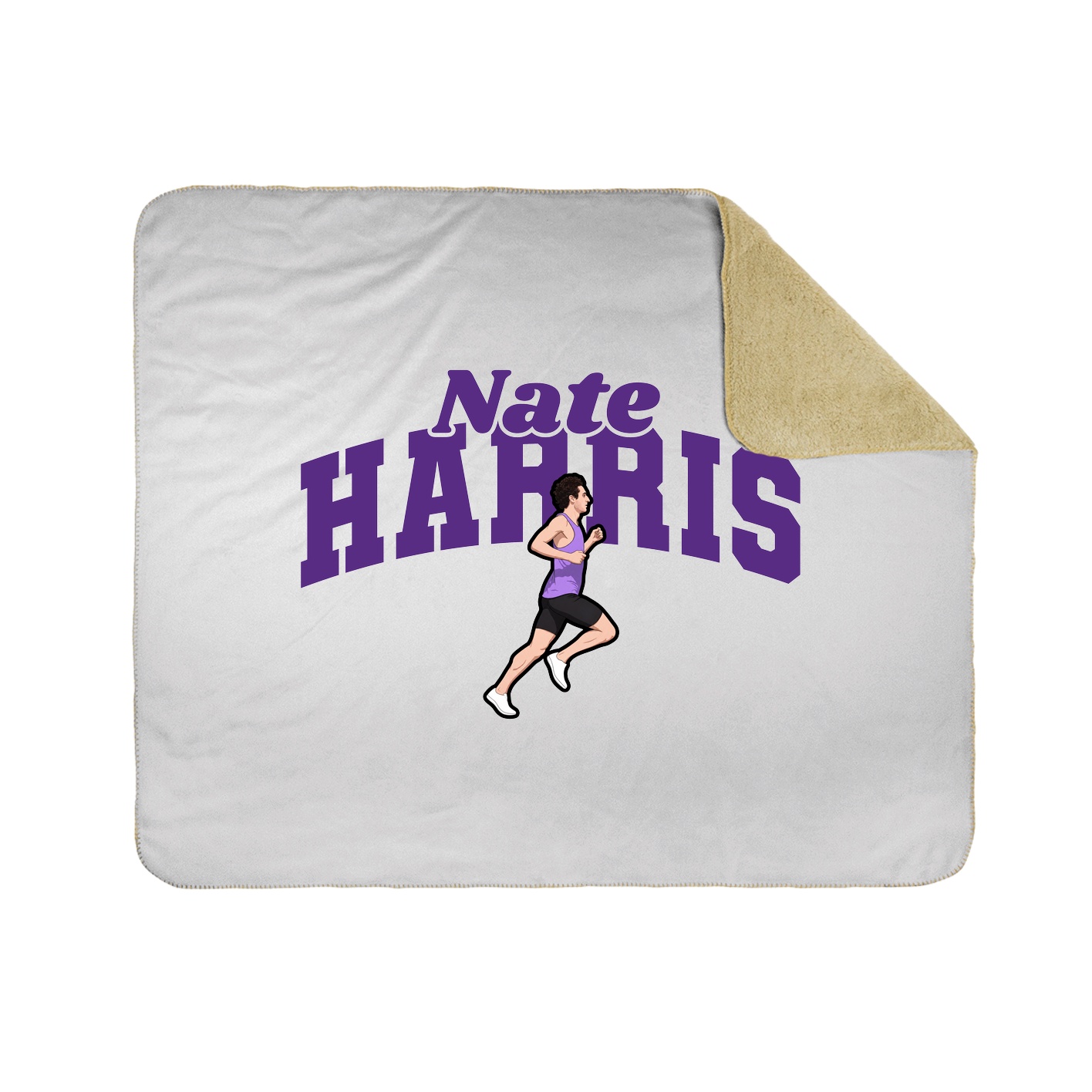 Throw Blanket — Signature Arch in White