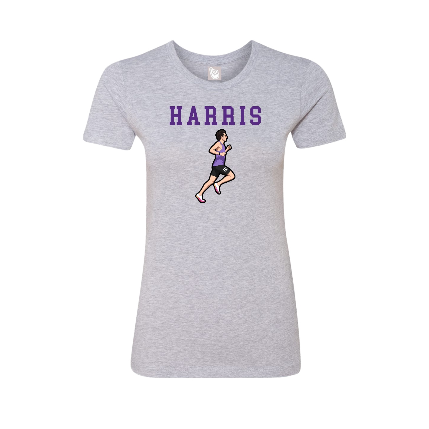 Fitted Women's Tee — Shirsey in Grey