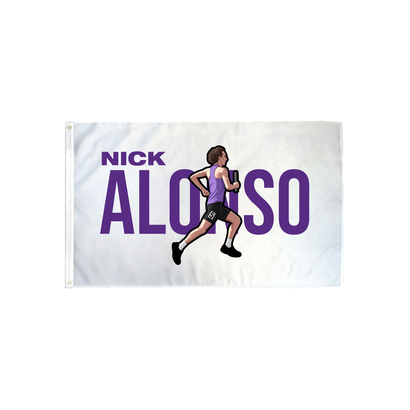 3x5 Flag — Player Name in Classic