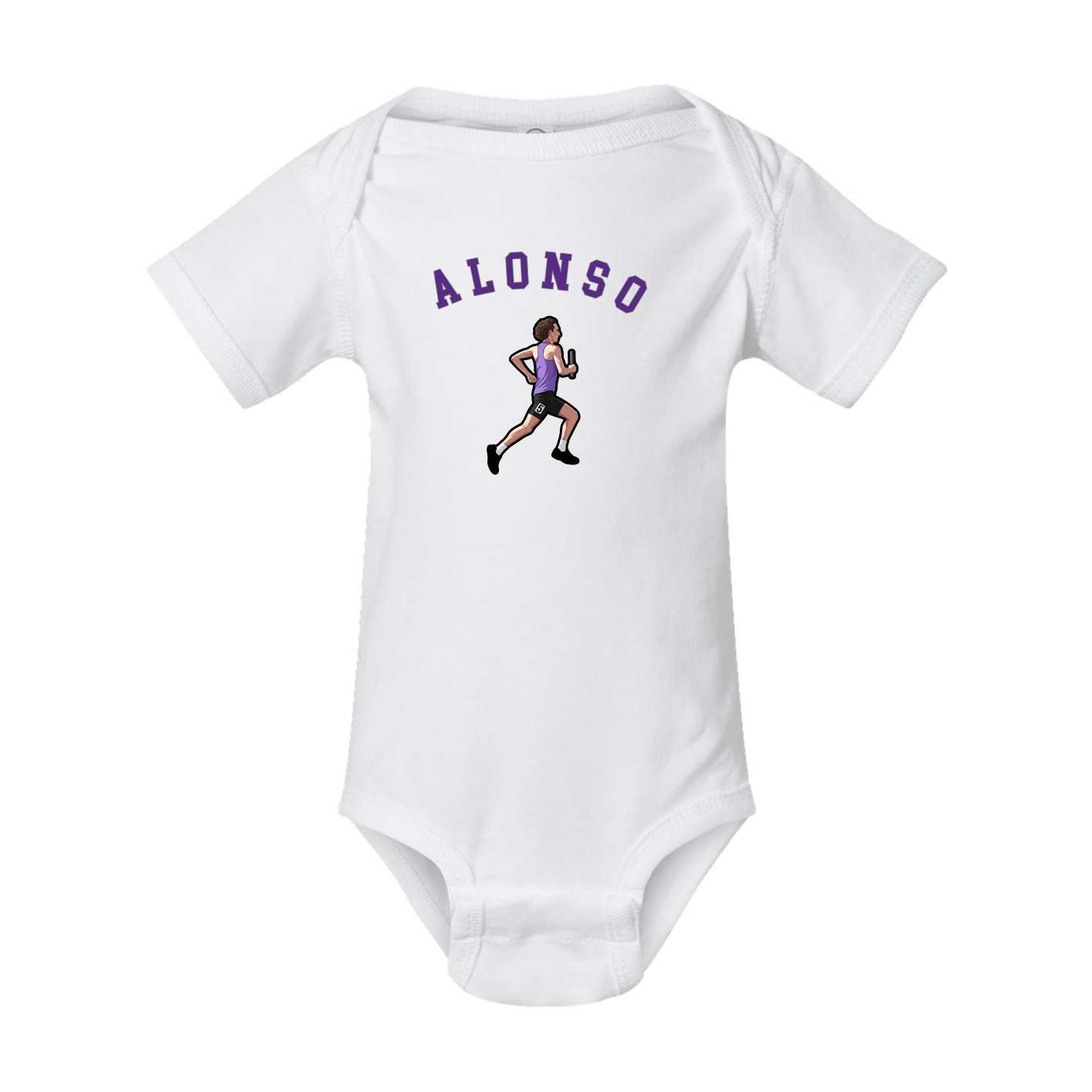 Baby Onesie — Shirsey Arch in White