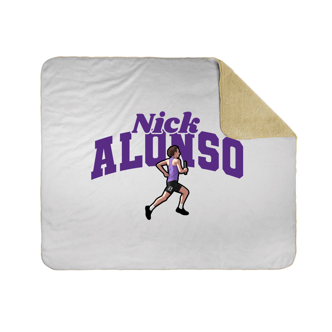 Throw Blanket — Signature Arch in White