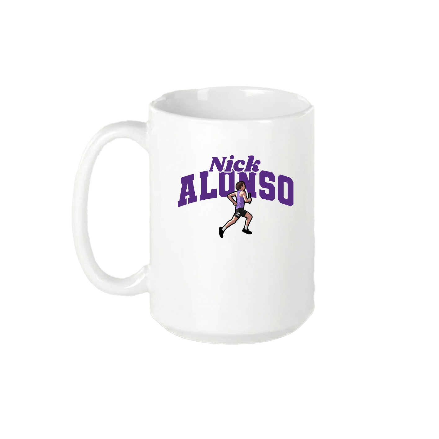 15oz Coffee Mug — Signature Arch in White