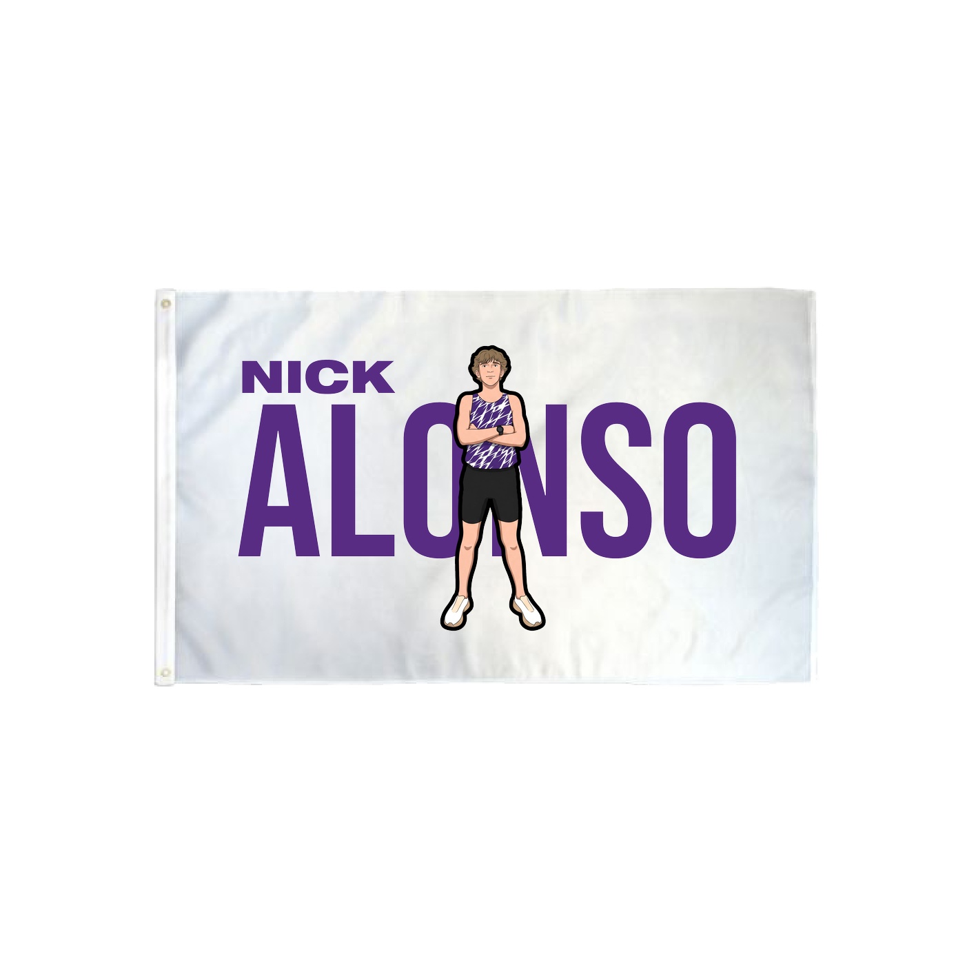 3x5 Flag — Player Name in Classic