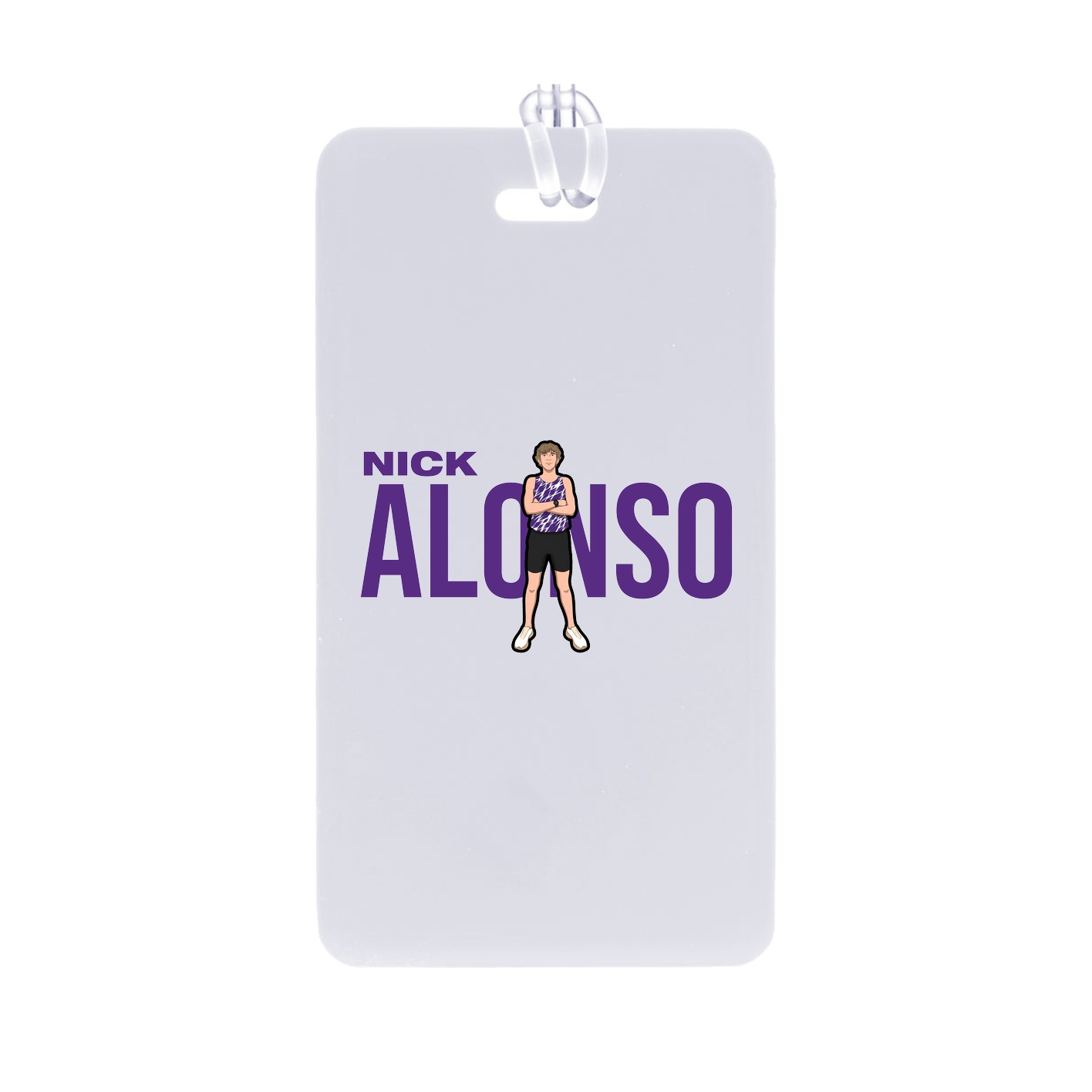 Bag Tag — Player Name in Classic