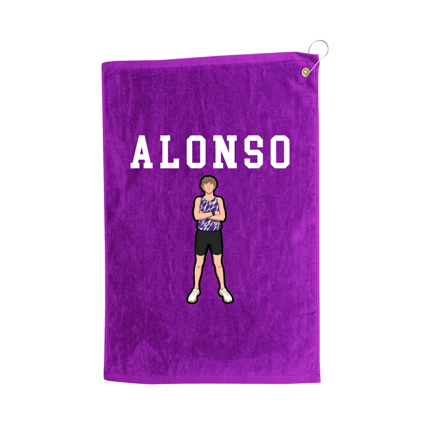 Golf Towel — Shirsey in Purple