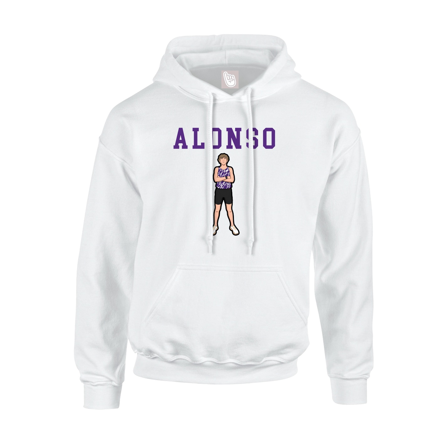 Youth Hoodie — Shirsey in White