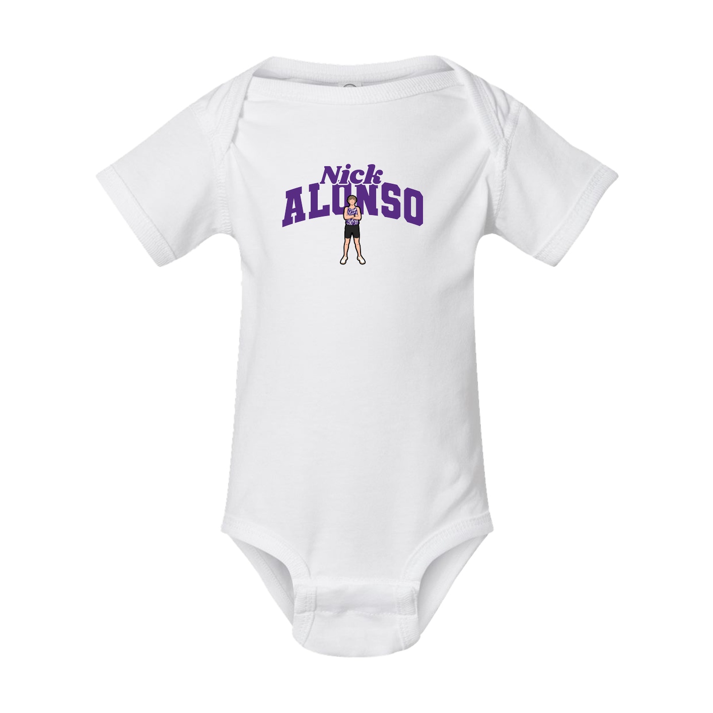 Baby Onesie — Signature Arch in White