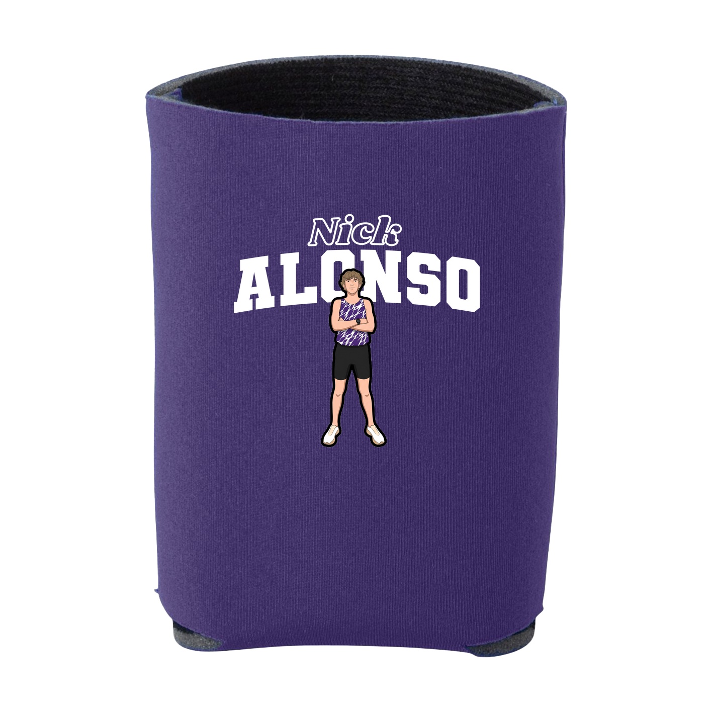 Can Holder — Name Arch in Purple
