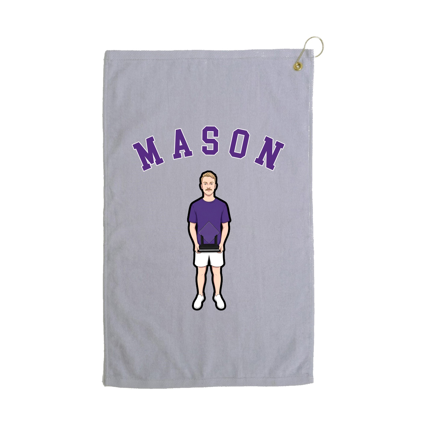 Golf Towel — Shirsey Arch in Grey