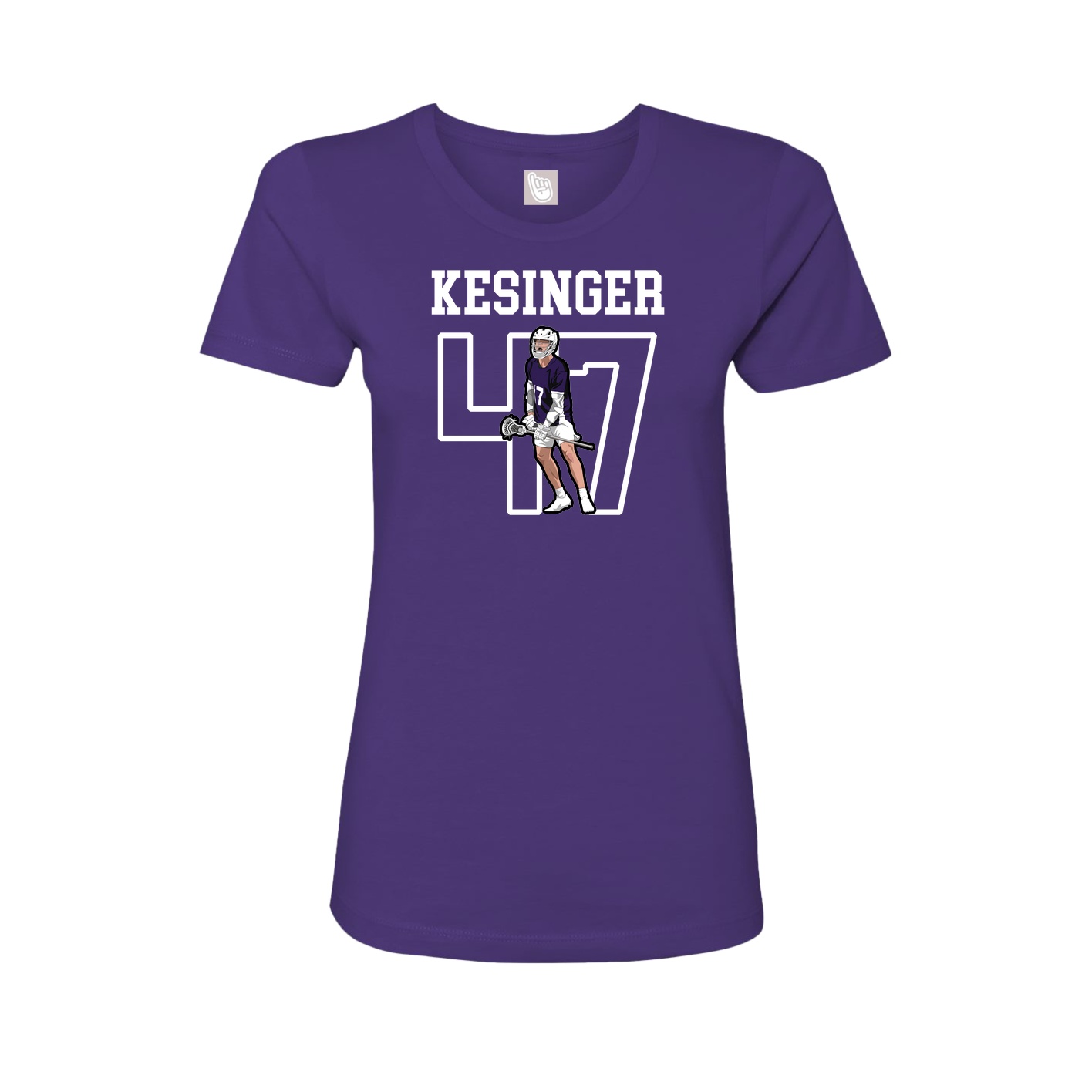 Fitted Women's Tee — Shirsey in Purple
