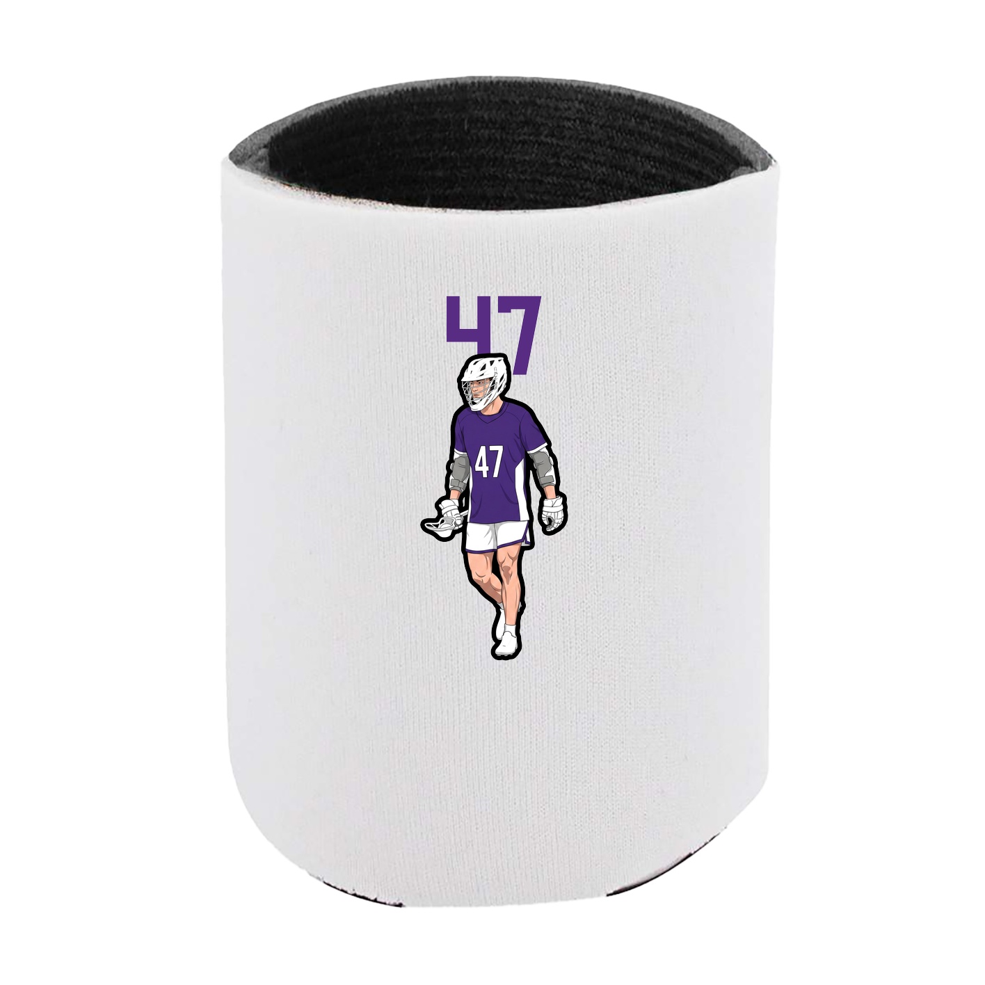 Can Holder — Number Top in White