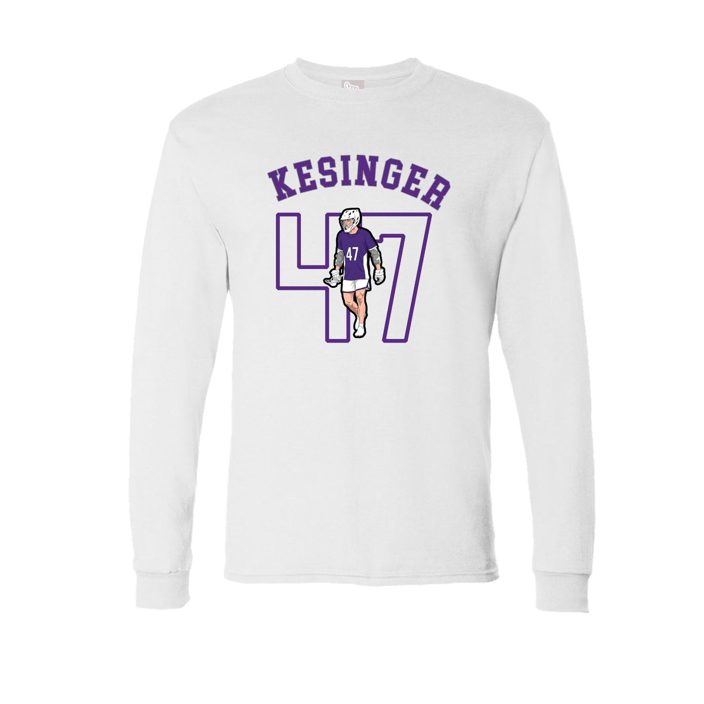Long Sleeve Tee — Shirsey Arch in White