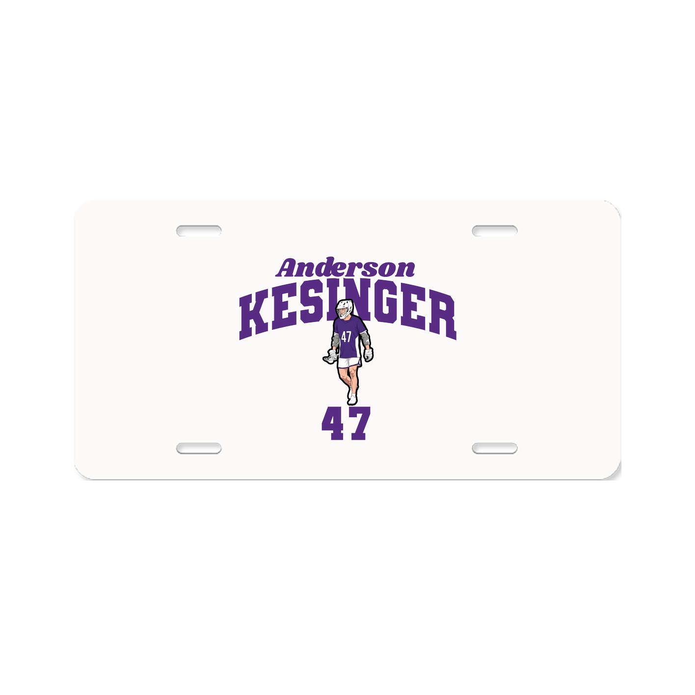 License Plate — Signature Arch in Classic
