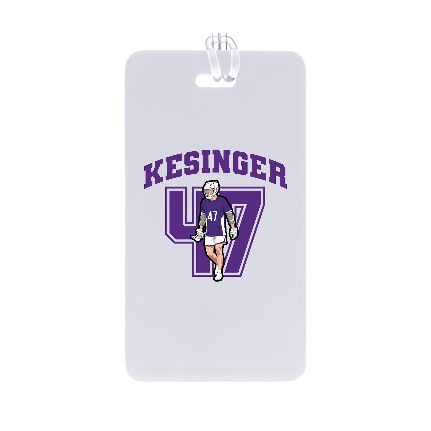 Bag Tag — Number in Classic