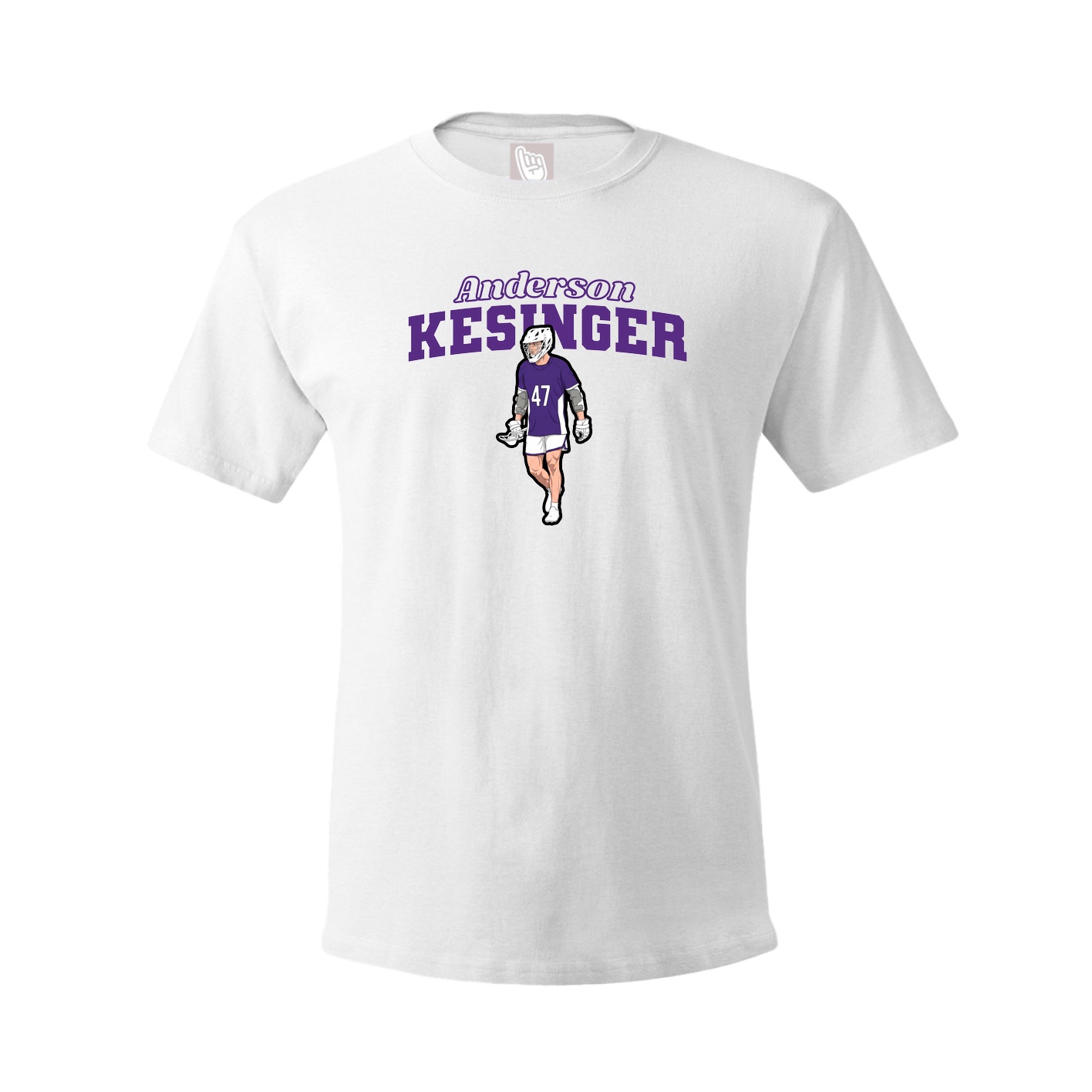Tee — Name Arch in White