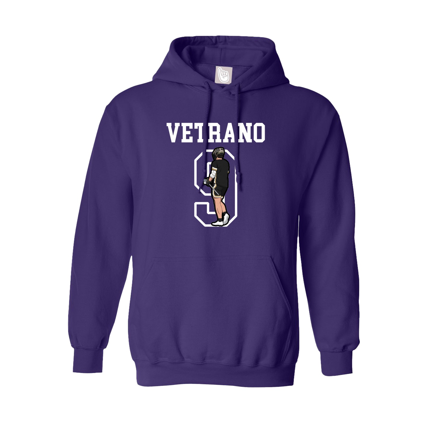 Hoodie — Shirsey in Purple