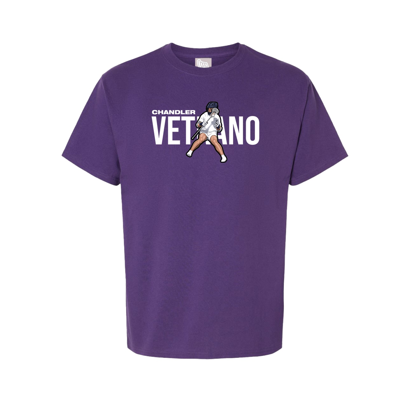 Youth Tee — Player Name in Purple