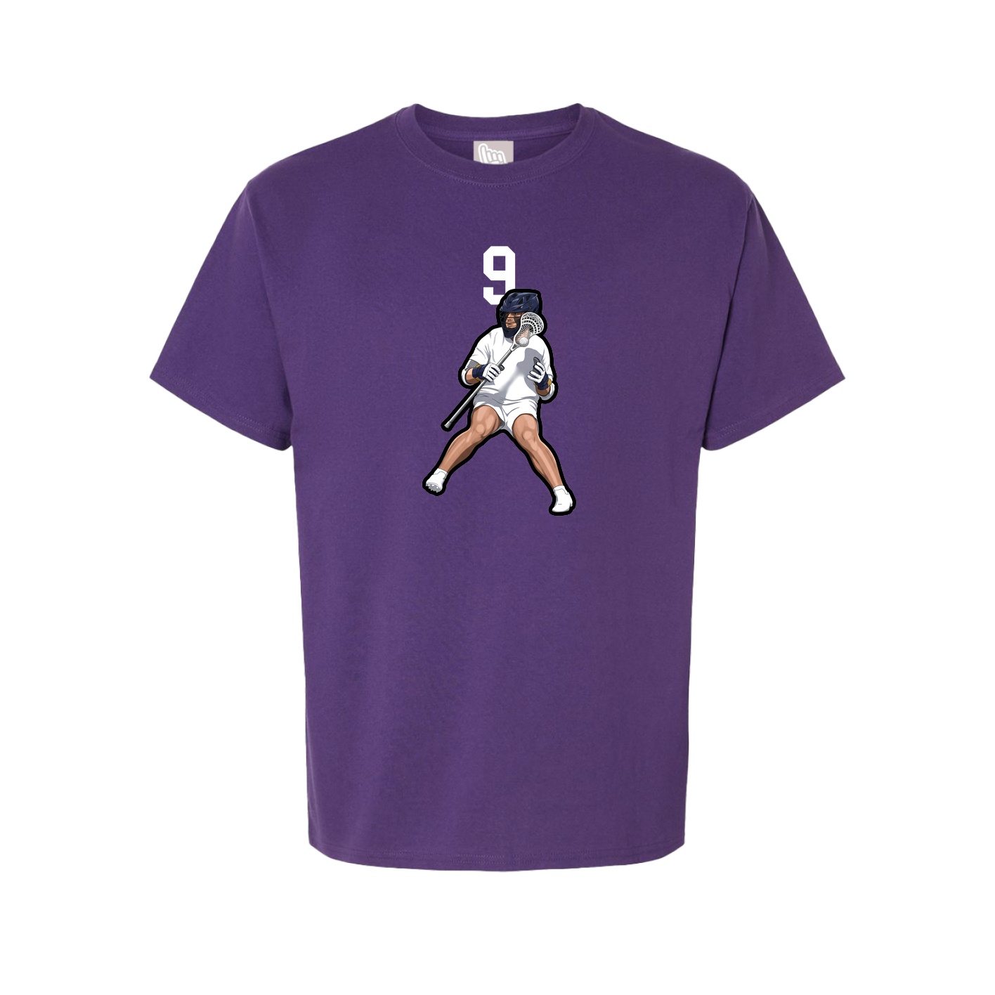 Tee — Number Top in Purple