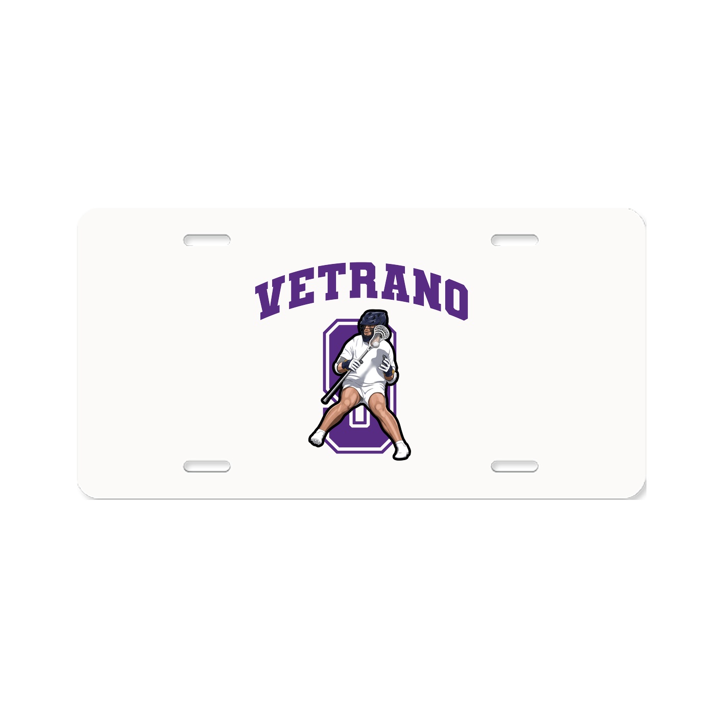 License Plate — Number in Classic