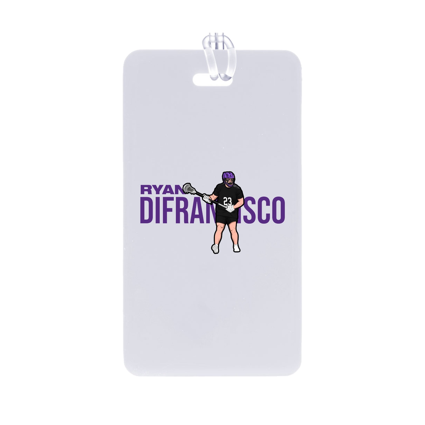 Bag Tag — Player Name in Classic