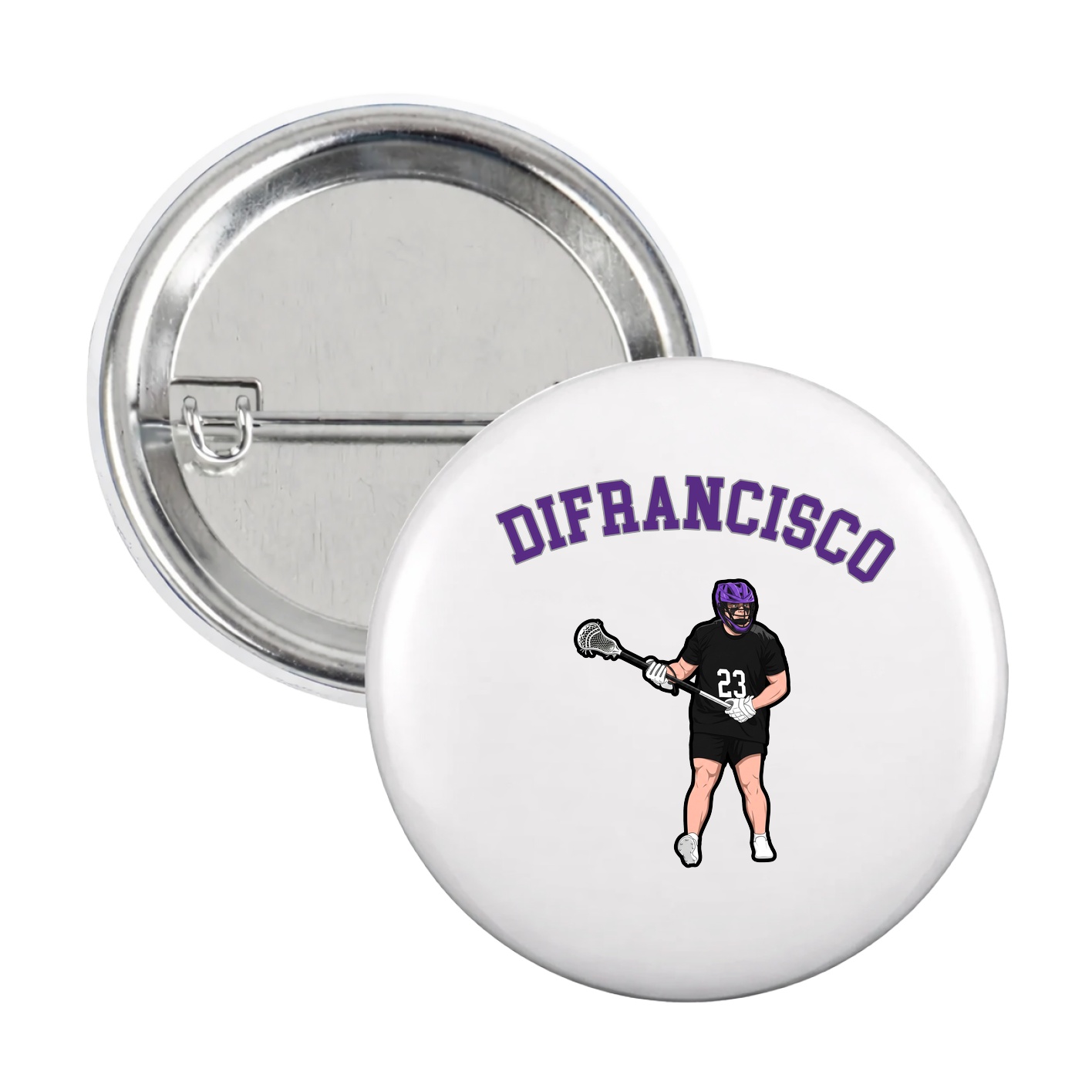 Game Day Button — Shirsey Arch in White