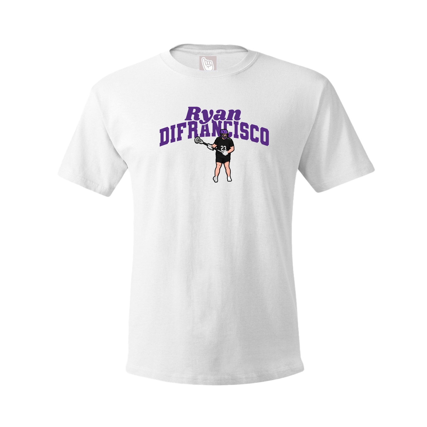Youth Tee — Signature Arch in White
