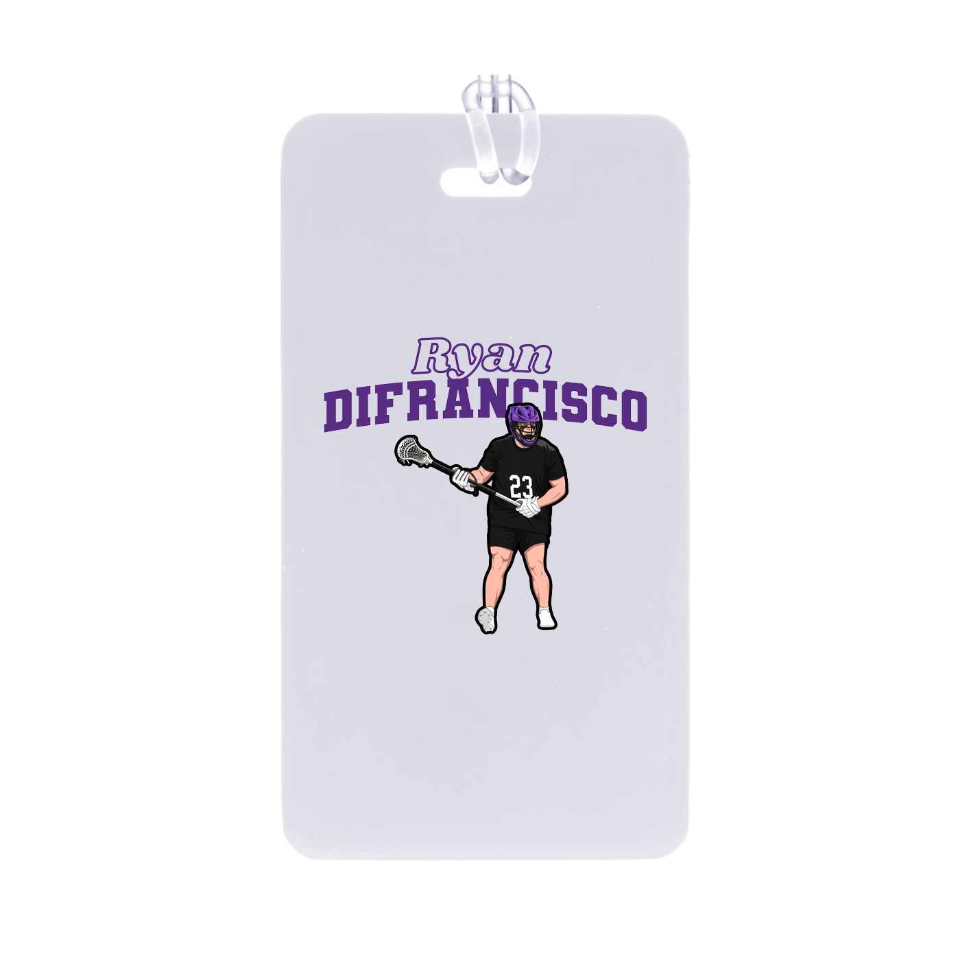 Bag Tag — Name Arch in Classic