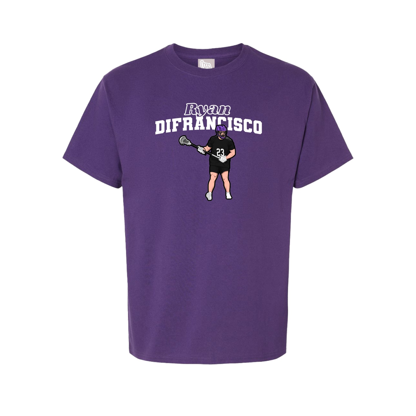 Tee — Name Arch in Purple