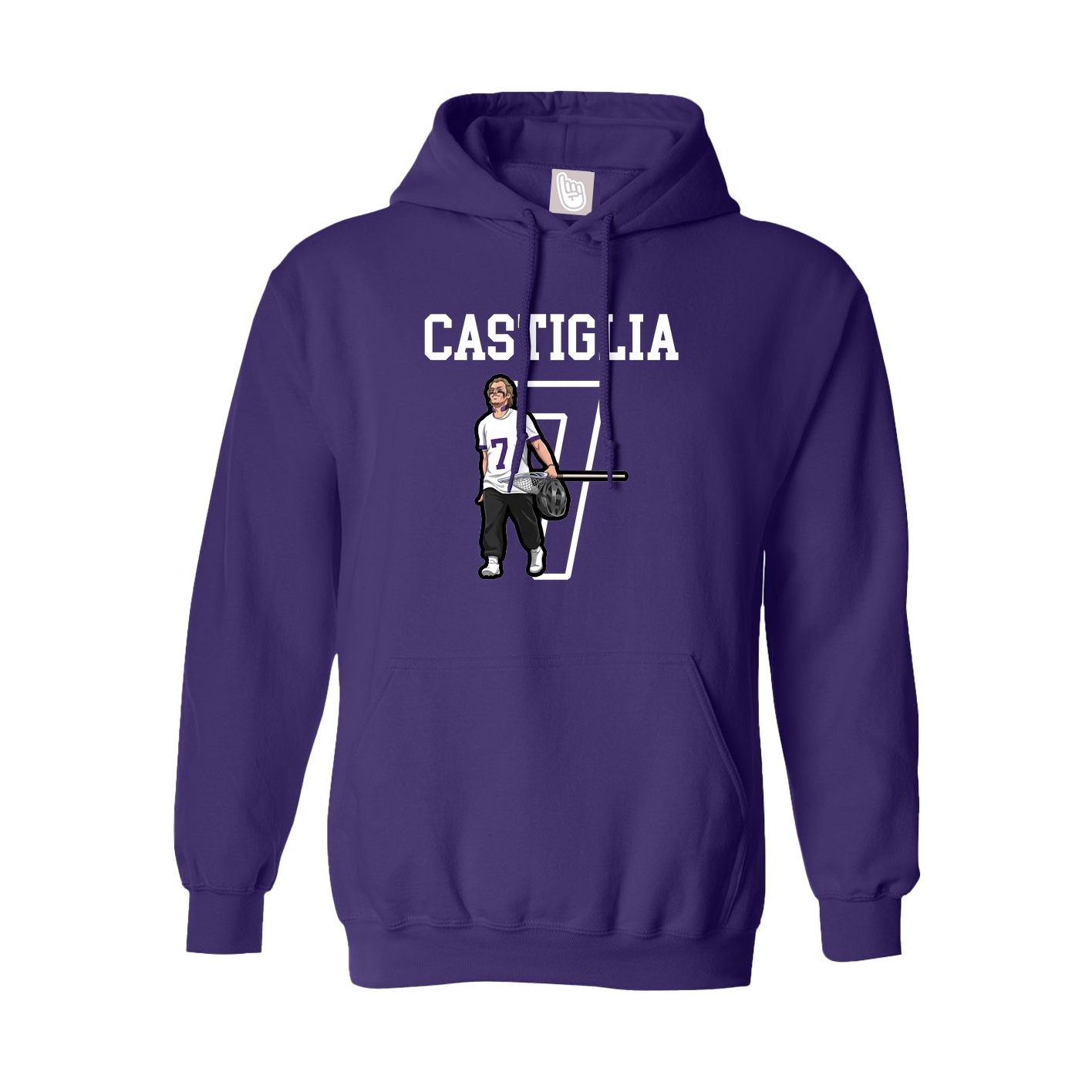 Hoodie — Shirsey in Purple