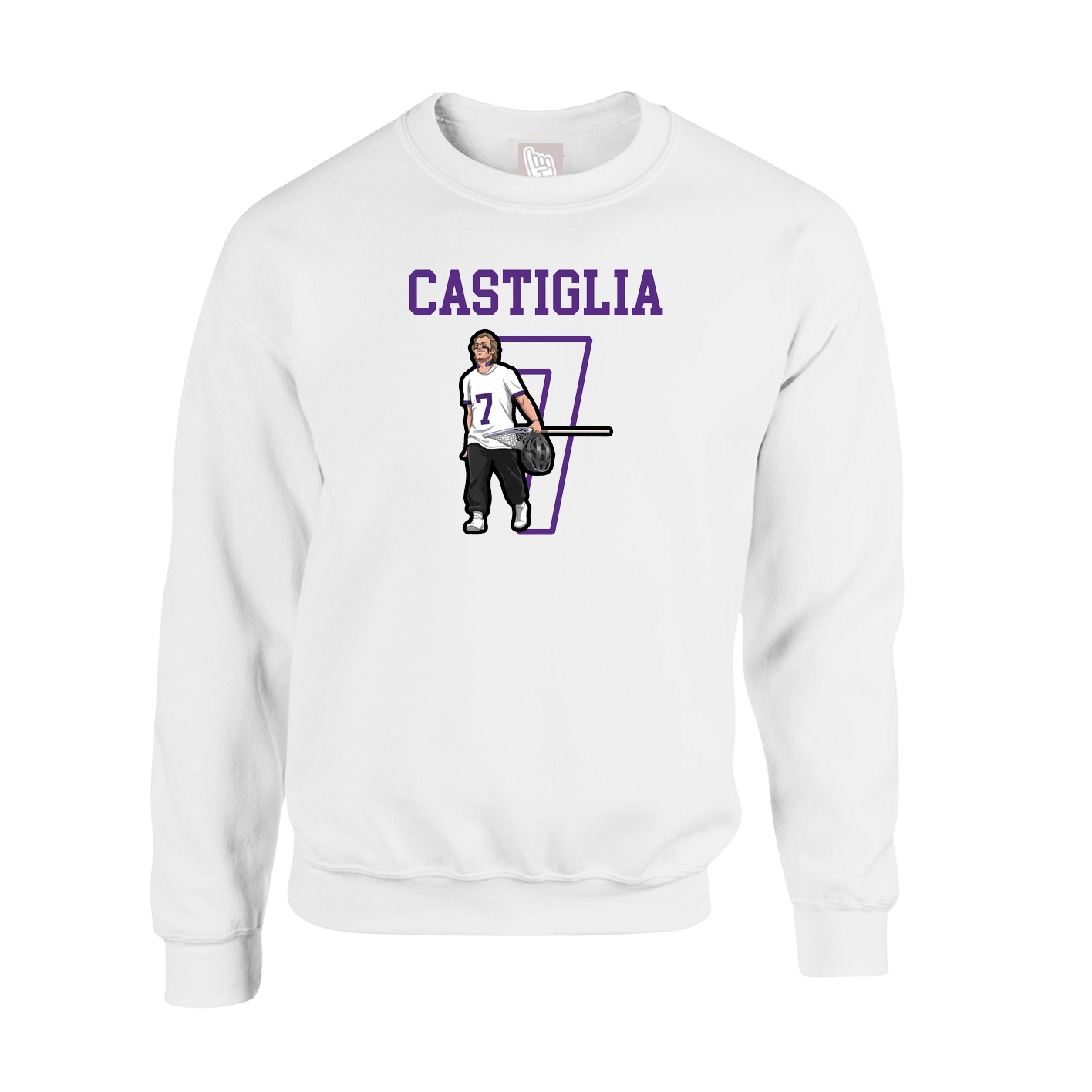 Fleece Crew — Shirsey in White