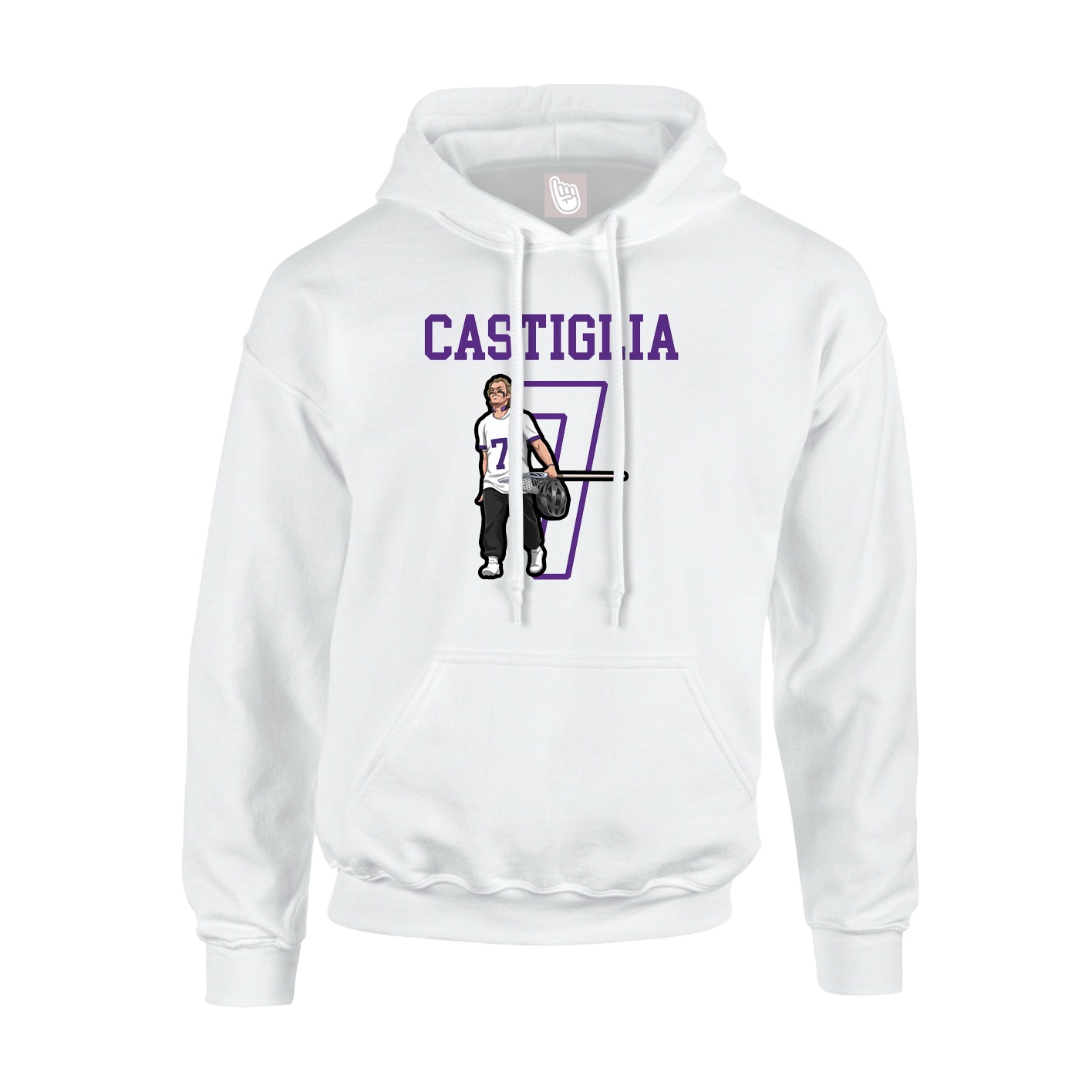 Youth Hoodie — Shirsey in White